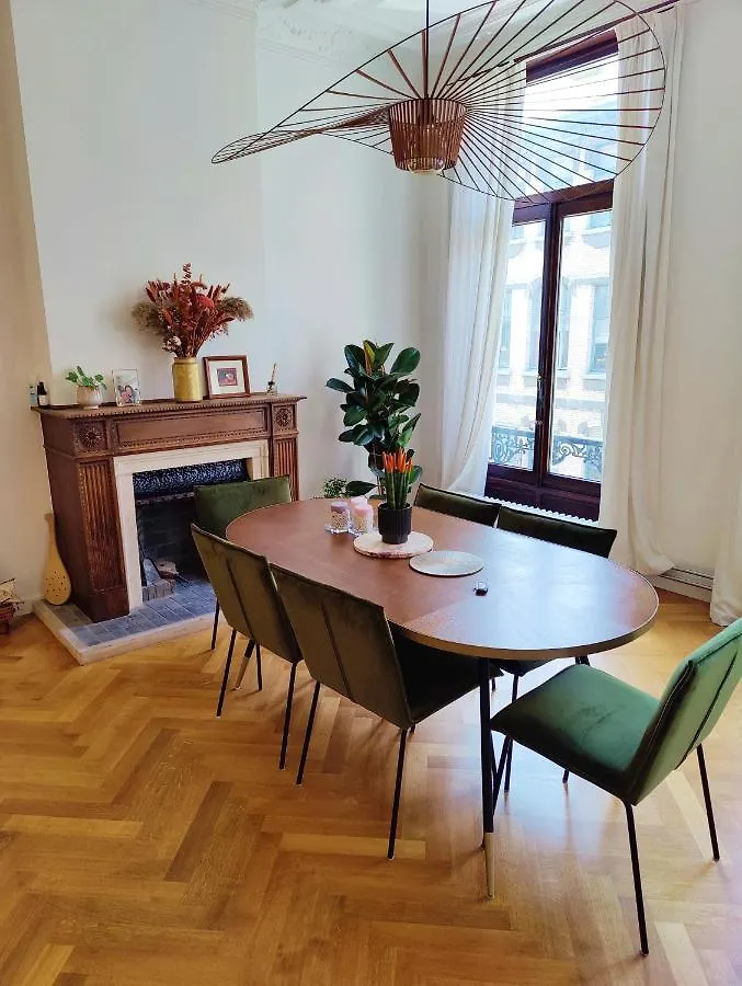 Apartment Traditional Chic, High Ceilings' Apt Aircos And Garage Antwerp Belgium