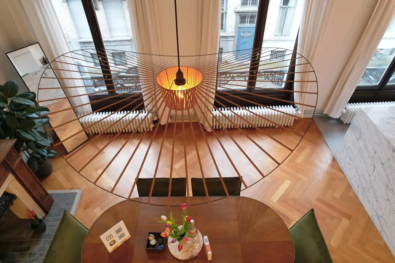 Traditional Chic, High Ceilings' Apt Aircos And Garage Antwerp Belgium
